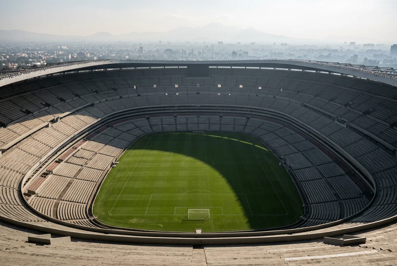 Az Estadio Azteca Mexikóvárosban, a 2026-os labdarúgó-világbajnokság nyitómeccsének helyszíne